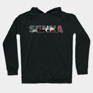 Ayrton Senna's McLaren Honda MP4/5 Illustration Hoodie